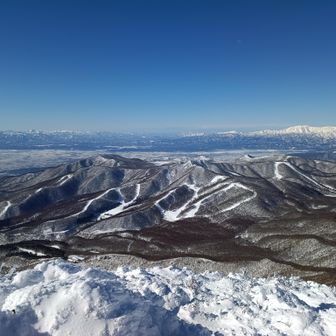 猫魔スキー場と雄国沼かな