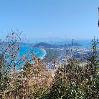 毘沙門山⛰️と浜崎山⛰️