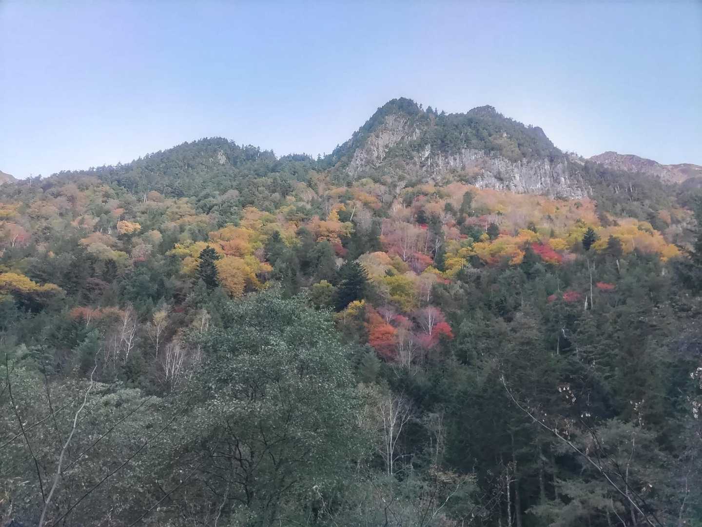 笠ヶ岳方面
