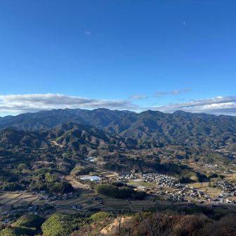 こう見ると高縄山系もいいじゃん