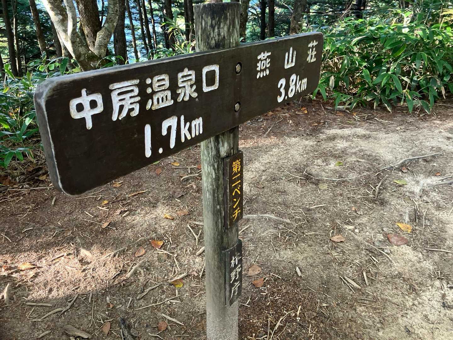 ベンチが多いので休憩をとりやすい