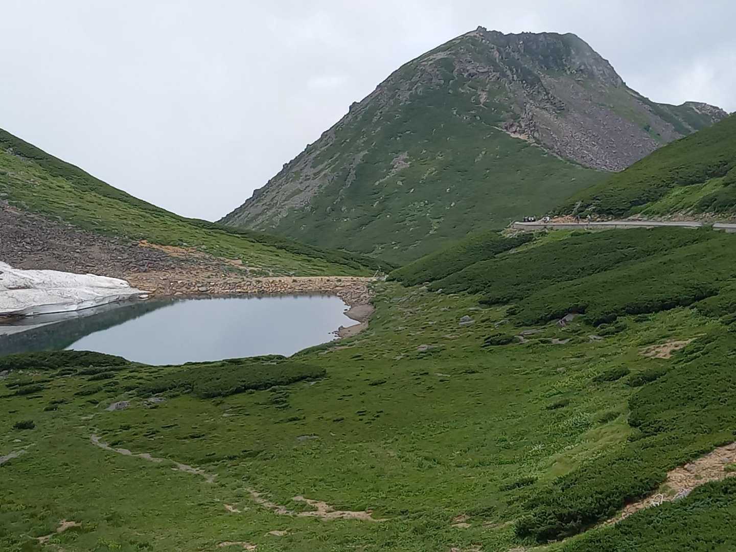乗鞍山頂バス停-富士見岳口 往復コースの写真