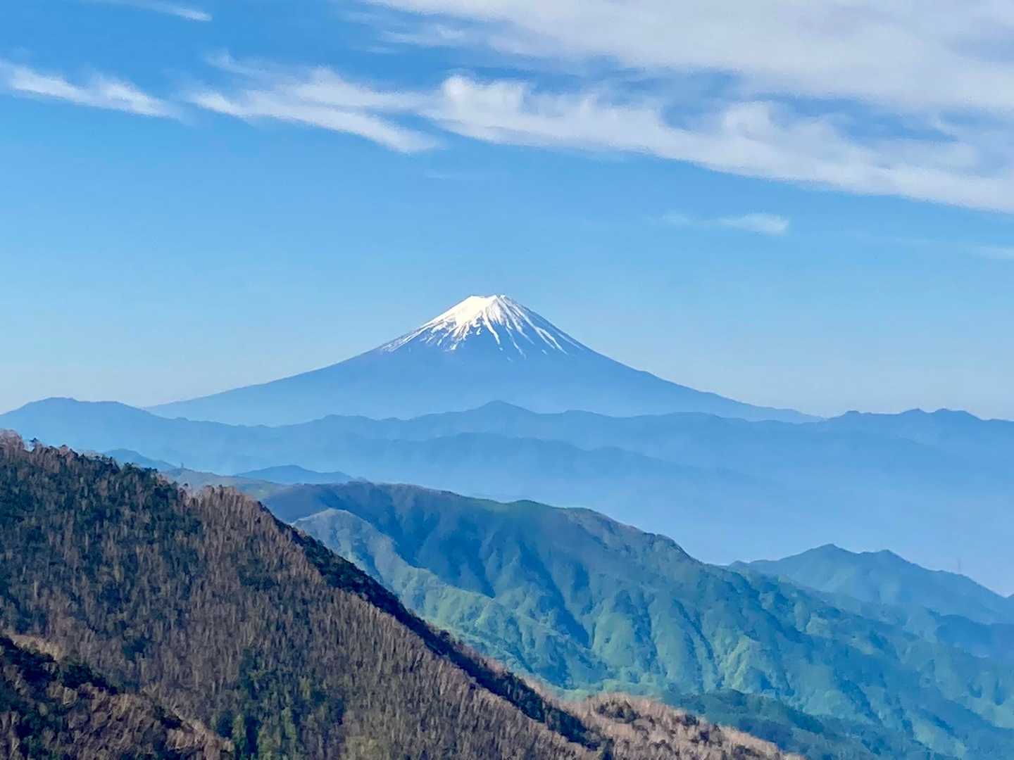 富士山もずっと見ながら、