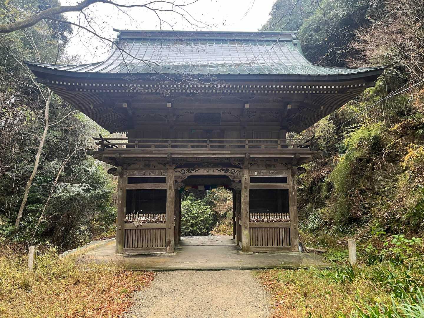 猿子城山-ボテ峠-施福寺-槇尾山バス停 周回コースの写真