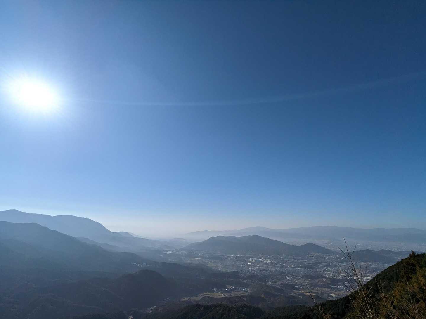 若杉ケ鼻に到着

四王寺山方面