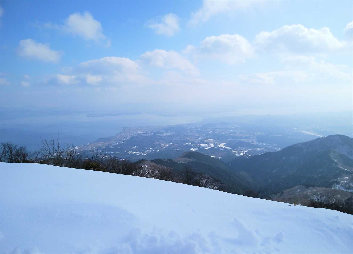 霊仙山権現山登山口-権現山-ホッケ山-小女郎峠 往復コースの写真