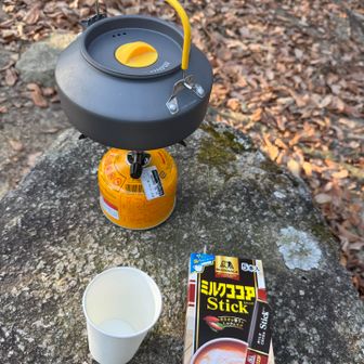 今日はコーヒーじゃなくてココアタイム