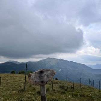 まだまだ遠く感じる三嶺