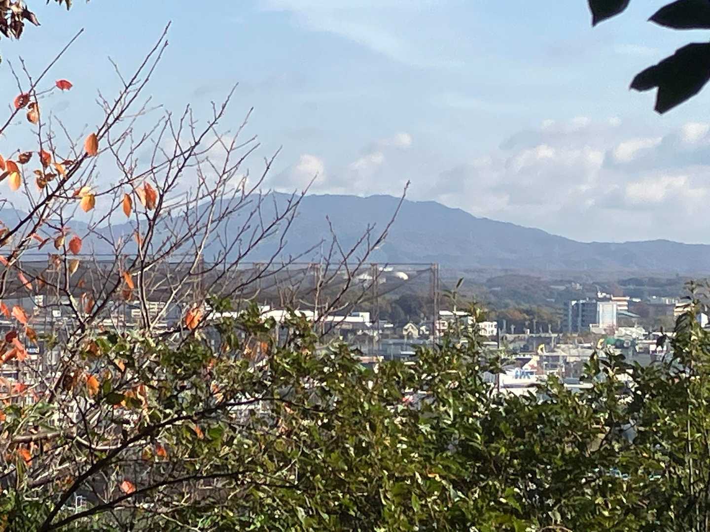親鸞山山頂からの猿投山