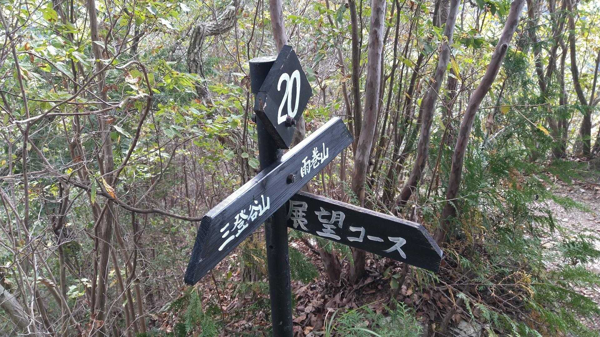 三登谷山 周回コースの写真