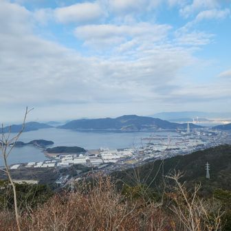 向こうは太華山⛰️