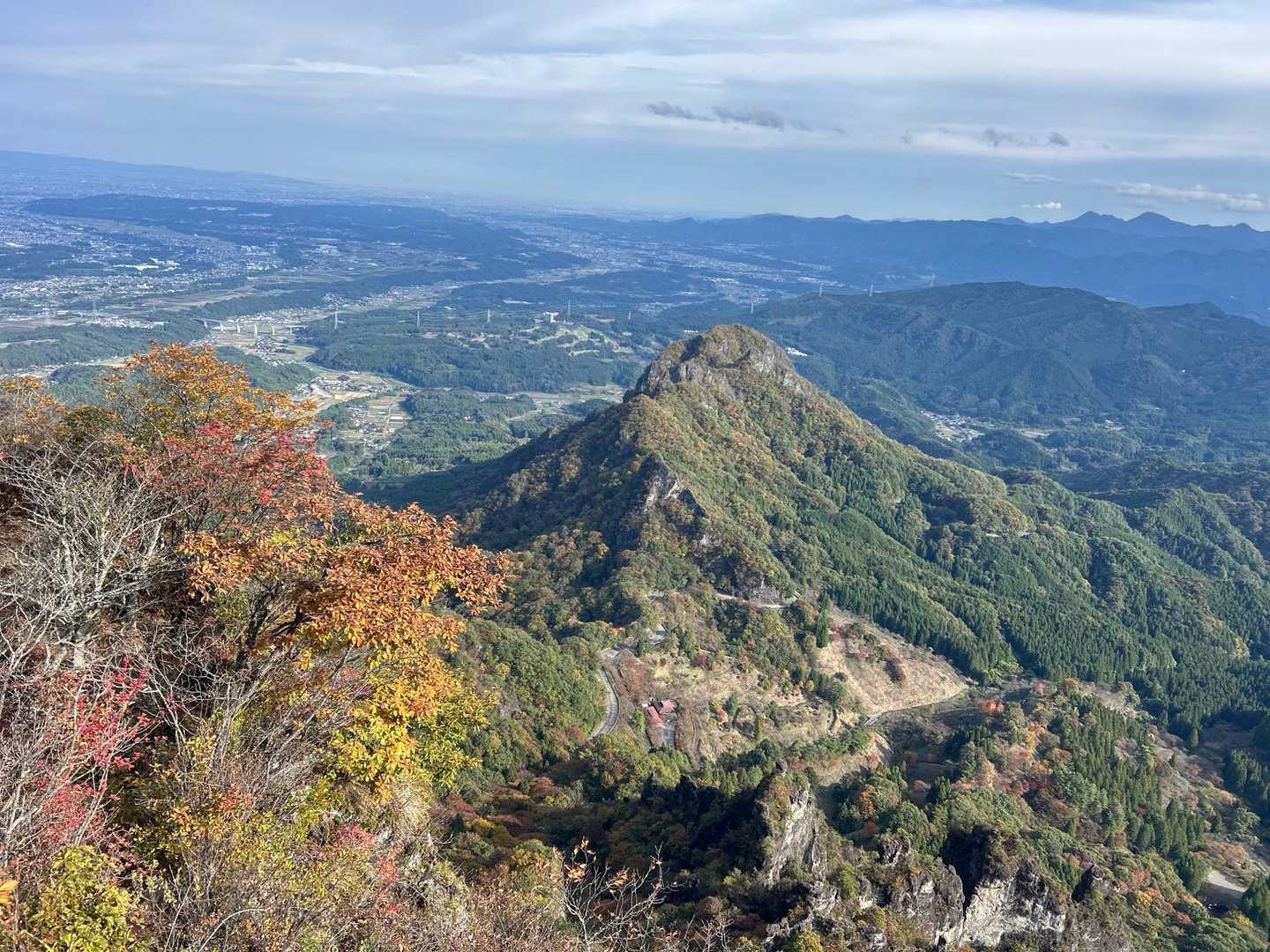 妙義神社 一の鳥居-妙義神社総門-白雲山登山口-大のぞき- 周回コースの写真