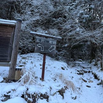 北沢行くと硫黄岳へ、じつはまだ硫黄岳行ってないんだよね🙄