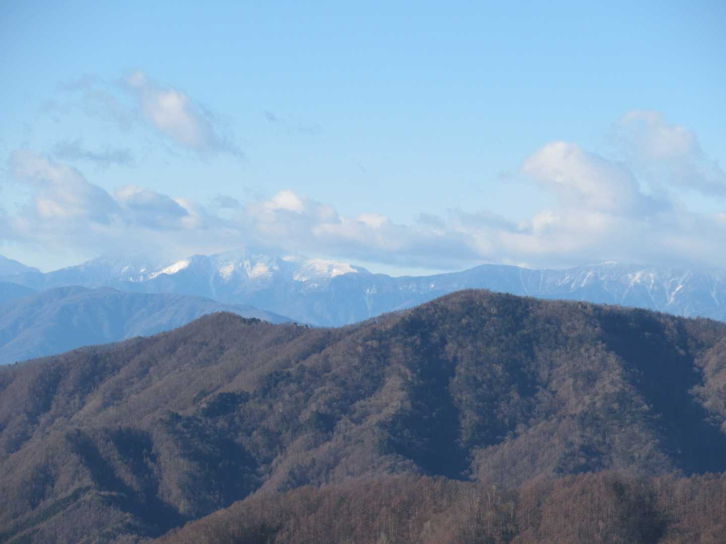 乾徳山 往復コースの写真
