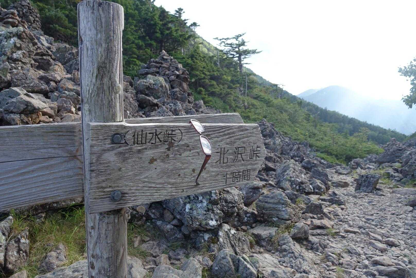 やっとこ仙水峠

両足の親指が痛い。
写真で眼鏡の落とし物に気付く