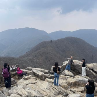 望湖台
琵琶湖はガスって見えません