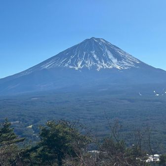 紅葉台から見た富士山①
