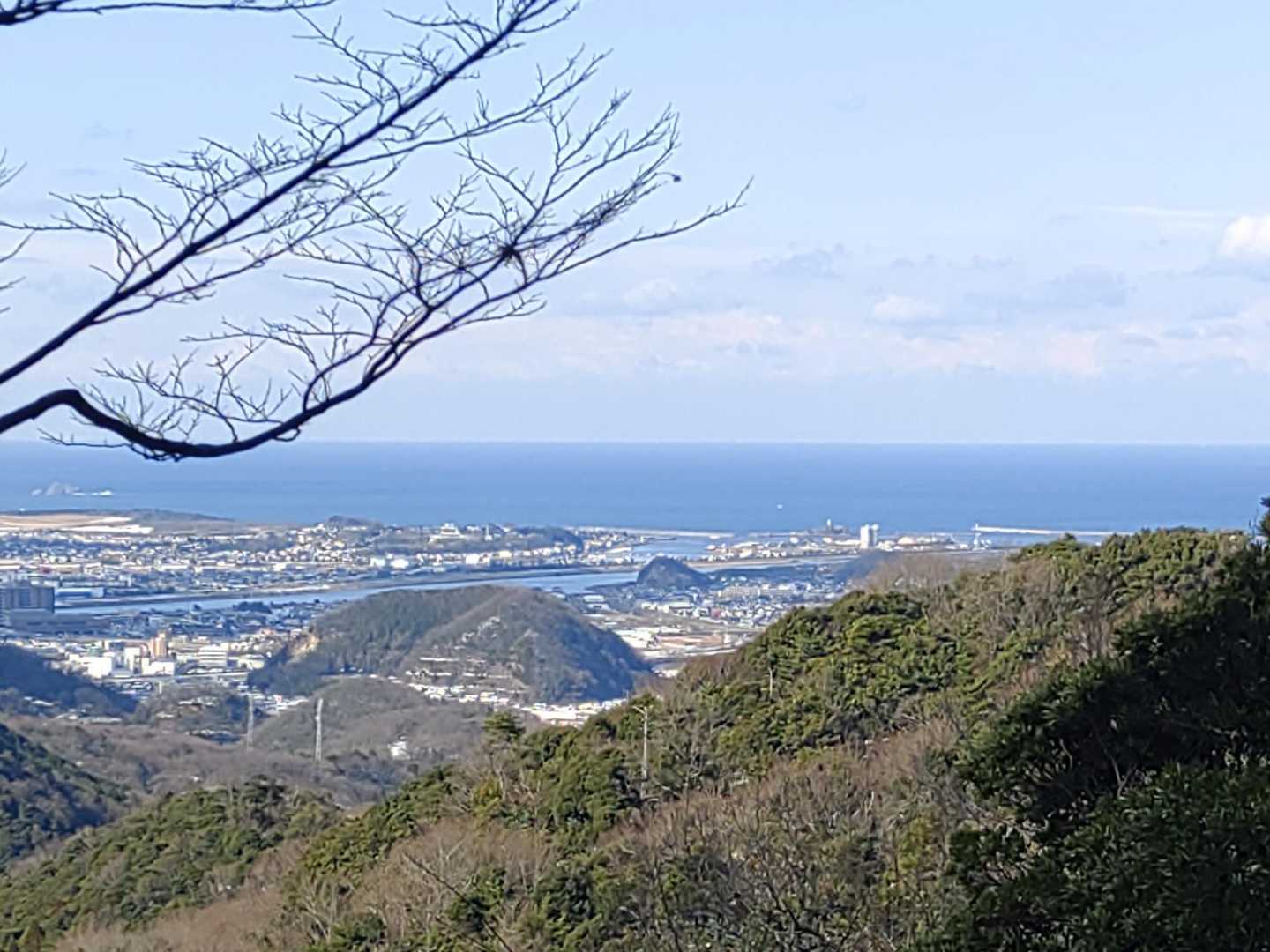 本陣山 往復コースの写真