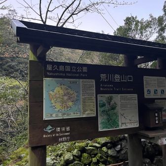 荒川登山口、いざ