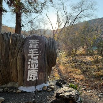 葦毛湿原からスタートします。
この時期、花はもちろん咲いてません。