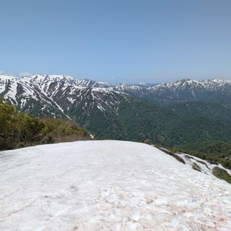 残雪の朝日連峰 / リーヤンの登山データ | YAMAP / ヤマップ