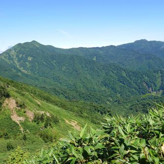 火打山と妙高山。