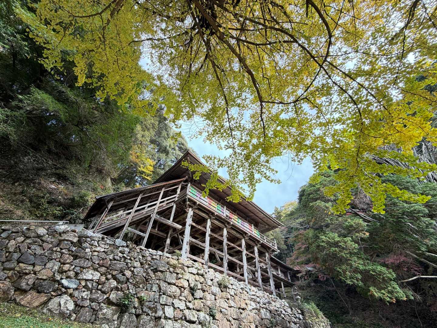 無事&快適な登山のお礼をして本堂内を通らせていただきました😌