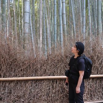 竹林も、人人人
ほぼ、外国の方かなぁ
香水がプンプン