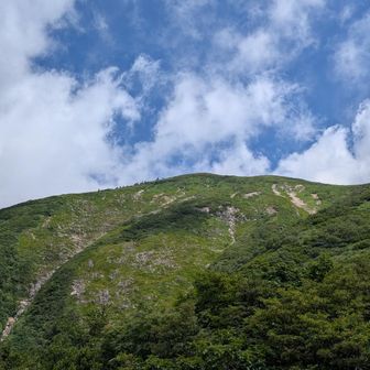 下山中も青空が綺麗〜✨