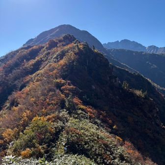赤谷山方面