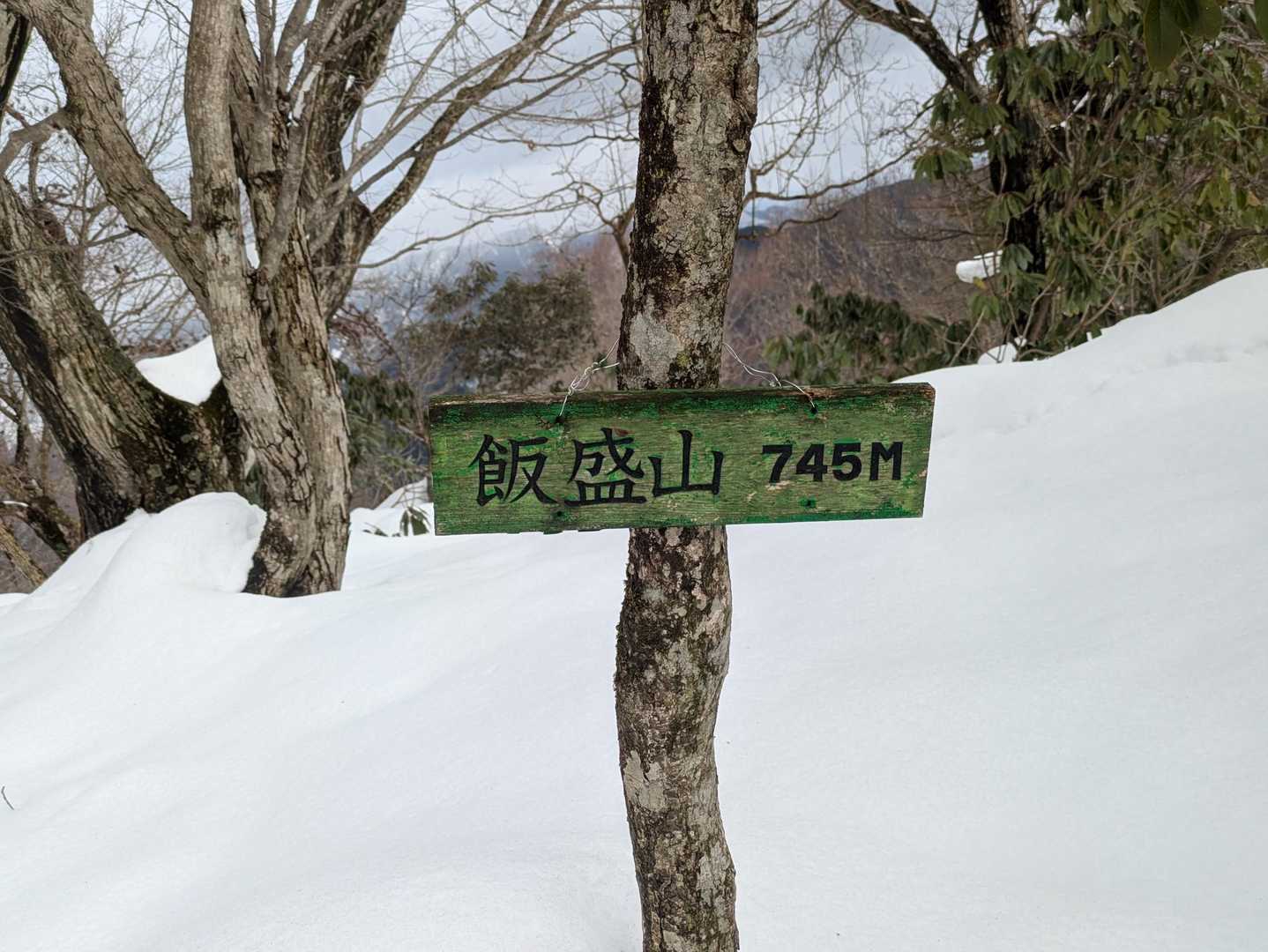 頂上付近は穴だらけ道は不明、
怖い怖い😭