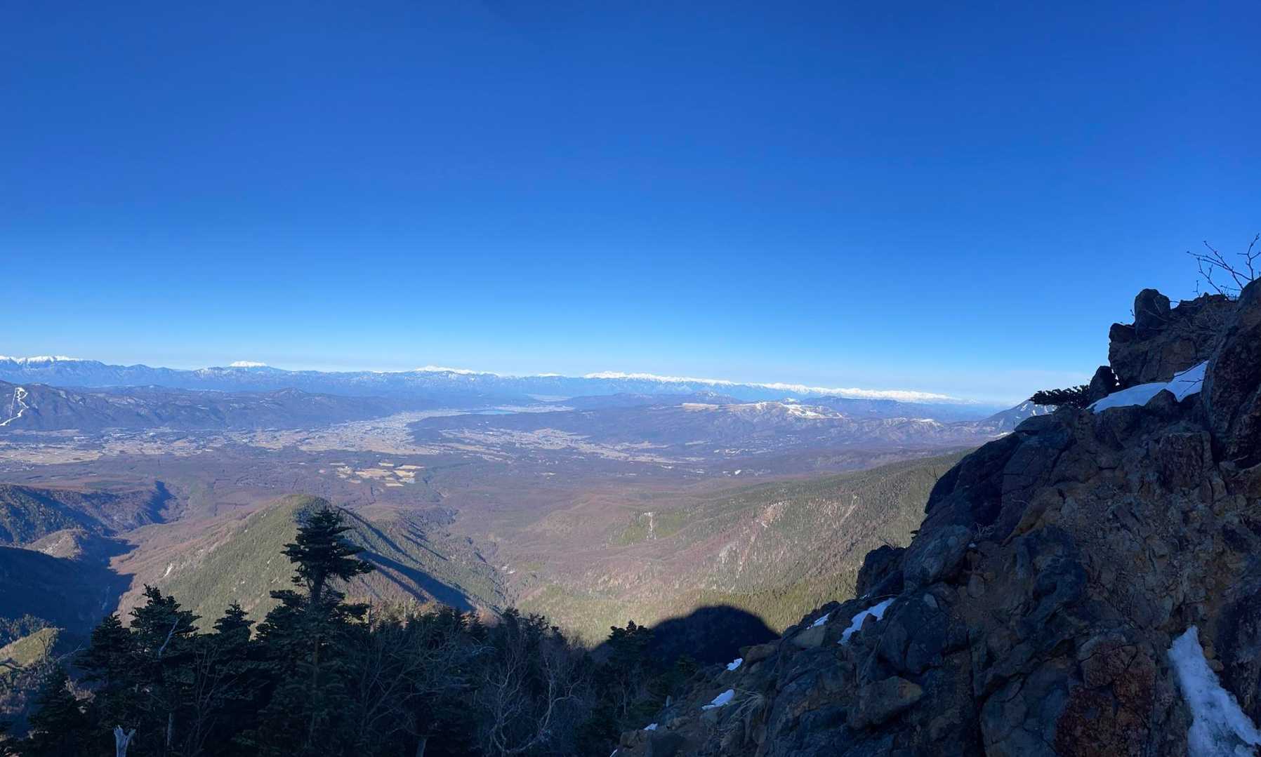 美濃戸口登山口-御小屋山-阿弥陀岳 往復コースの写真