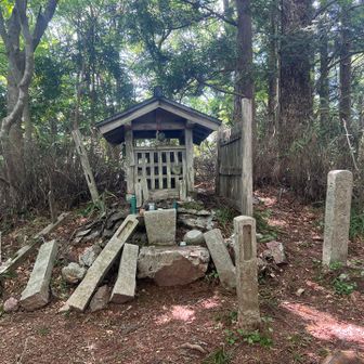 楊柳山の山頂
高野三山のひとつ