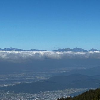 展望台からの眺め
立山から鹿島槍、五竜、八方も
今日はよく見えます
