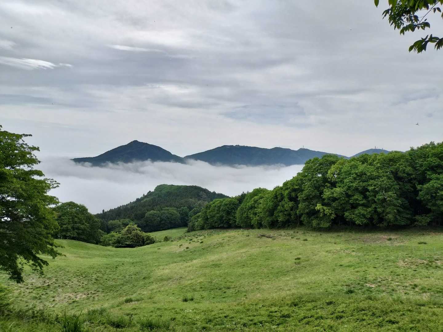笠山、堂平山