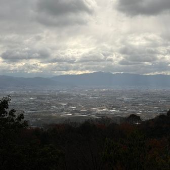 展望台、音羽山方面