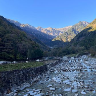 新穂高温泉から笠ヶ岳