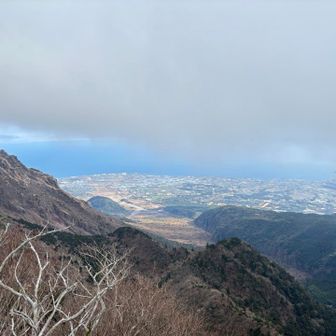 普賢岳からの景色✨
