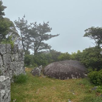 天山は見えず。