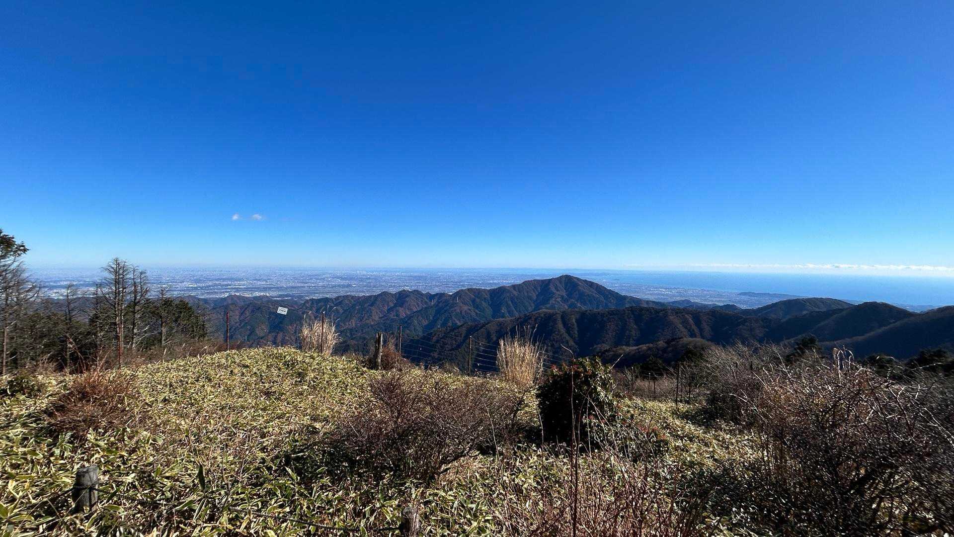 戸沢の出合登山口-塔ノ岳-日高-竜ヶ馬場-丹沢山 往復コースの写真