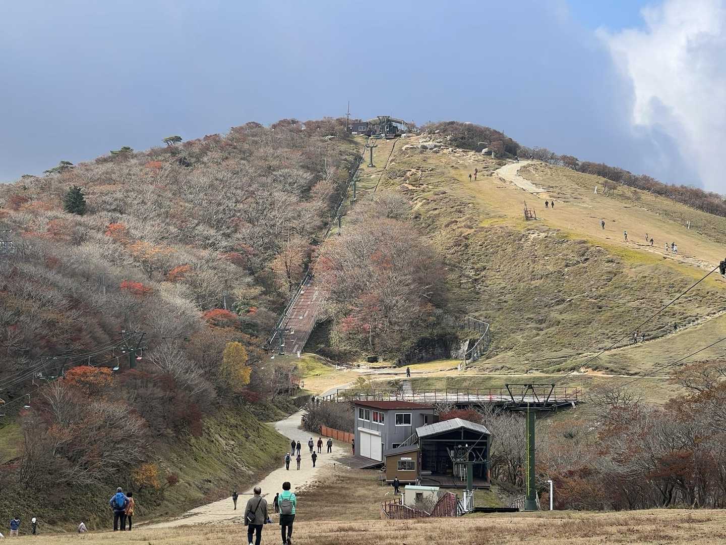 御在所岳の頂上まであと少し