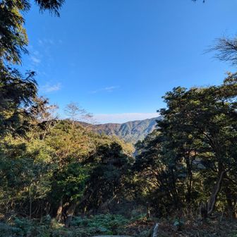 彼方に見える嶺々