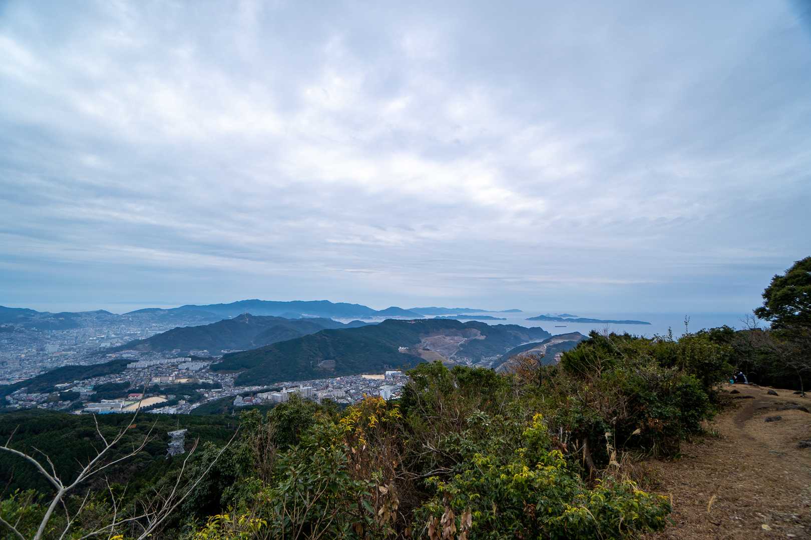 伊王島方面は多少良い眺め