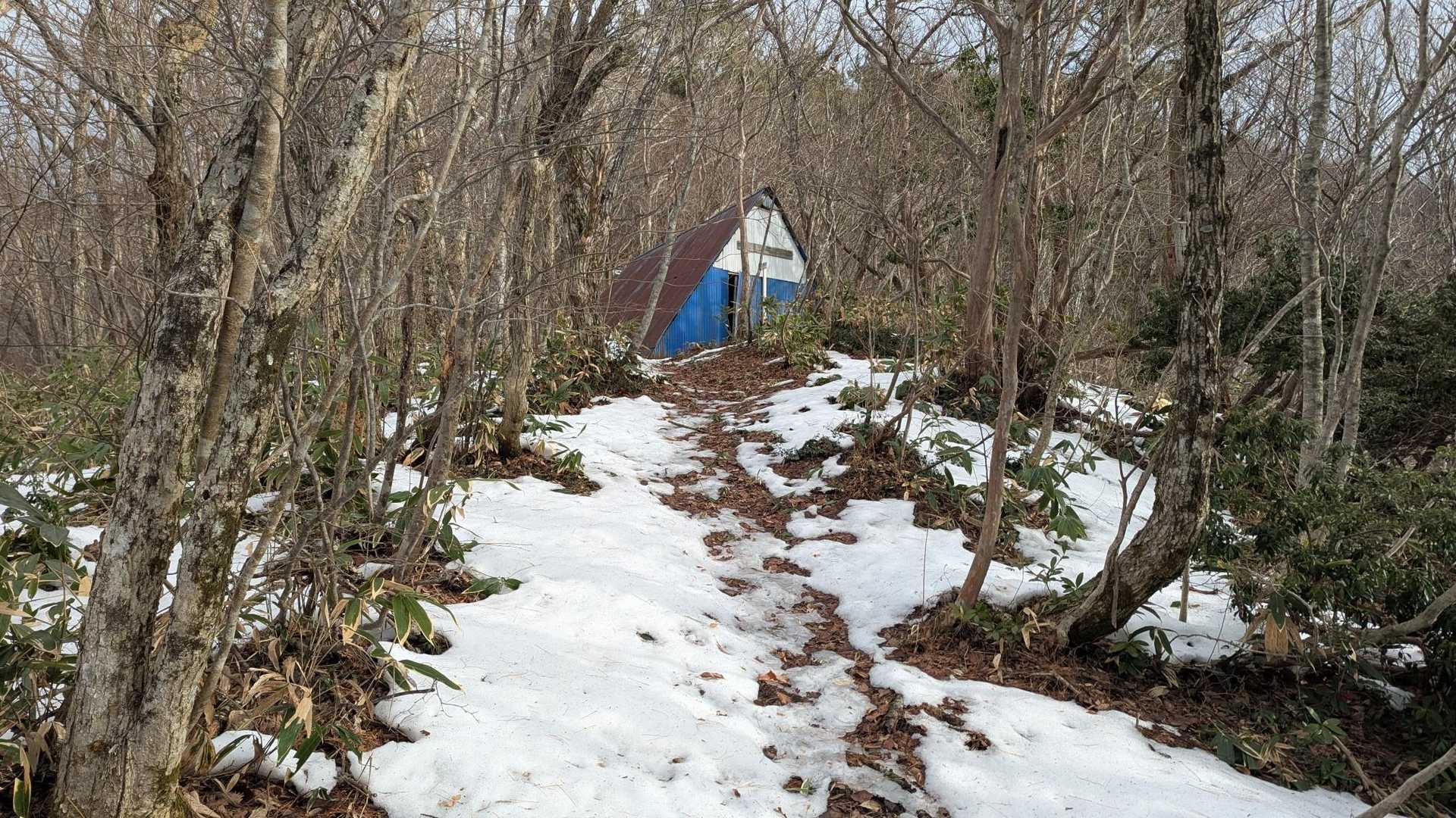 安蔵寺山 往復コースの写真
