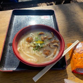 ナメコうどん😋