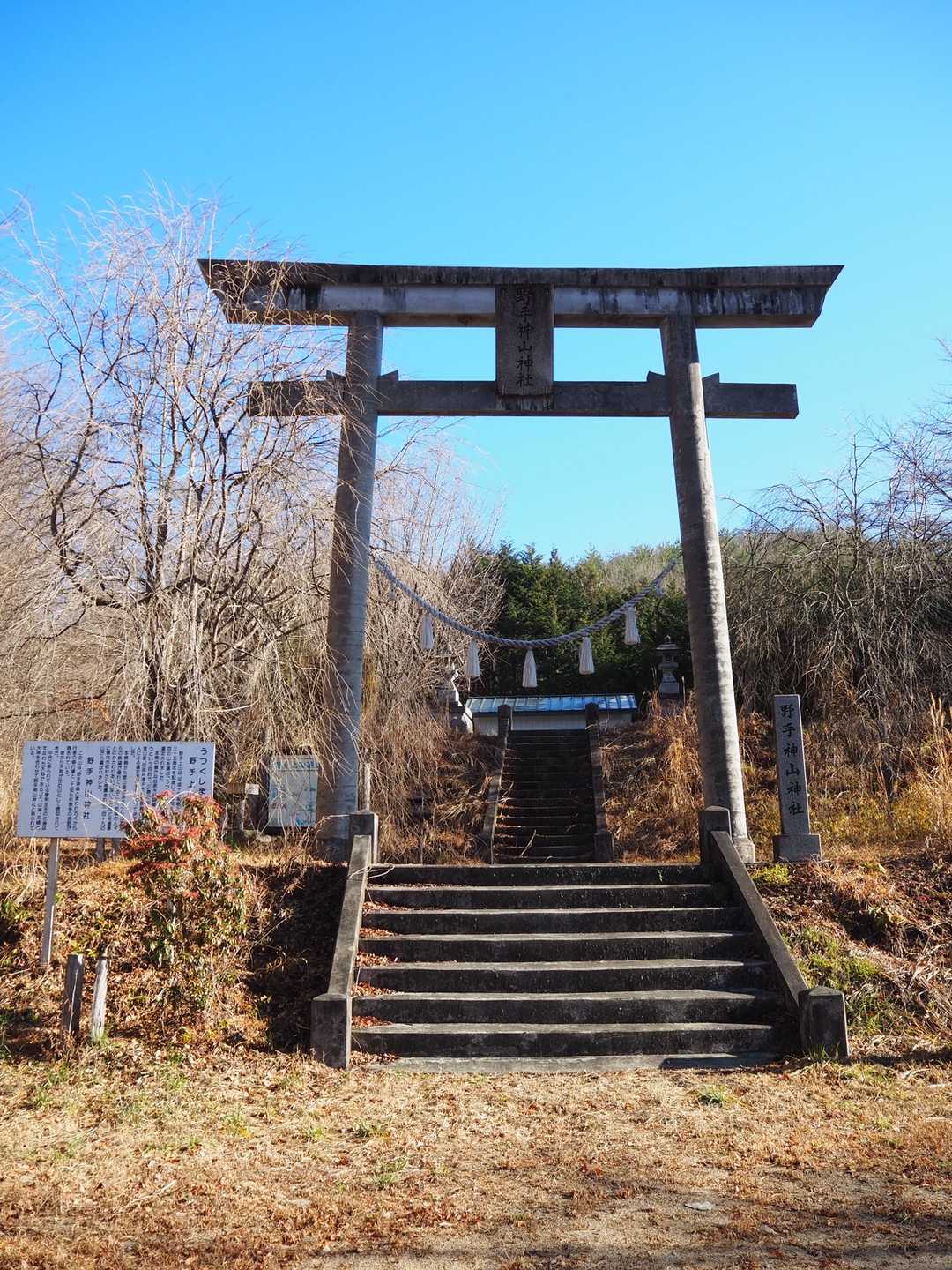 スタートの野手神山神社⛩（上ではなく神なんですね😲）