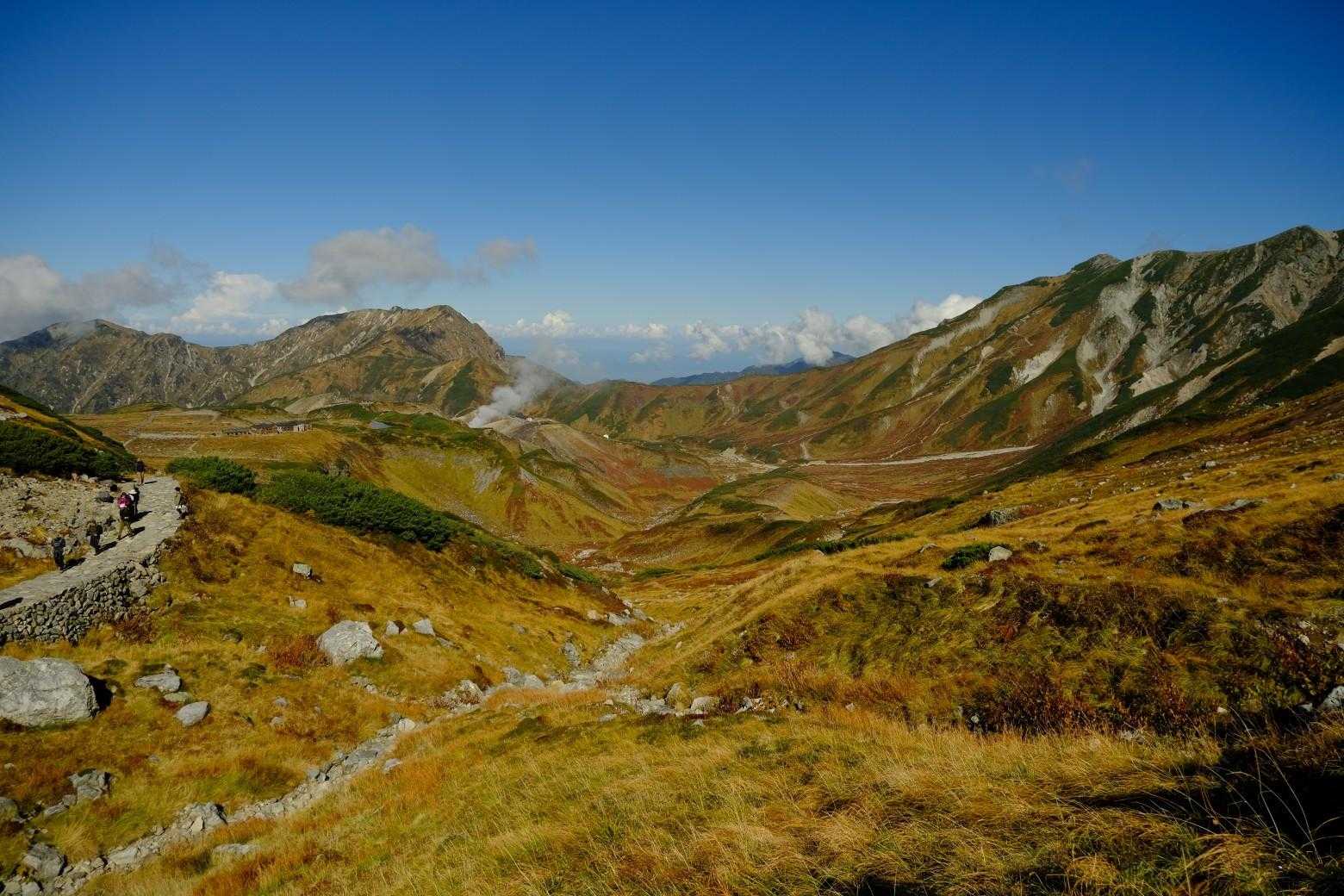 室堂登山口-浄土山-龍王岳-一ノ越 周回コースの写真
