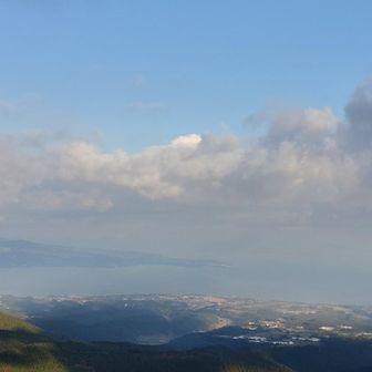 鳥甲山 頂上先の展望所