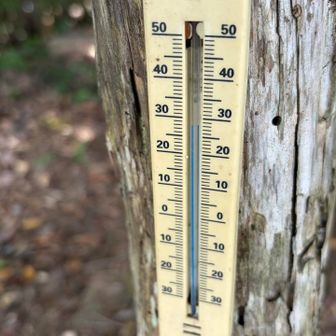 ひっそり温度計チェック28℃