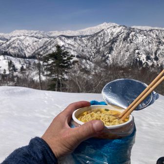 白山ドーンラーメン😆何よりのご馳走です。